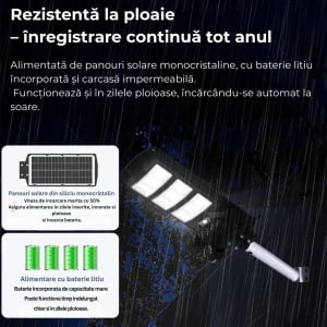 LAMPA SOLARA CU CAMERA V2