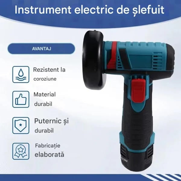 SET POLIZOR SI MASINA DE GAURIT CU 15 DISCURI