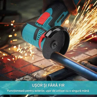 SET POLIZOR SI MASINA DE GAURIT CU 15 DISCURI