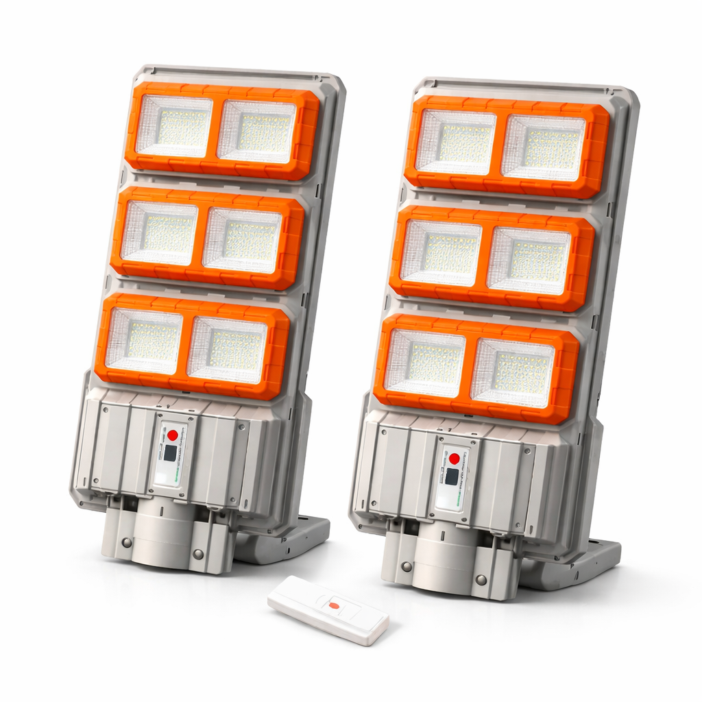 2x PRÉMIUM LED 3000W NAPENERGIA UTCÁRA VALÓ LÁMPA Csomag – IP66, Szuper Erős