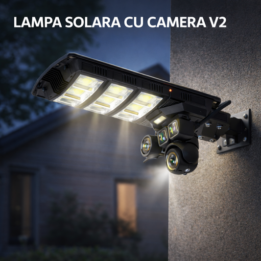 LAMPA SOLARA CU CAMERA V2